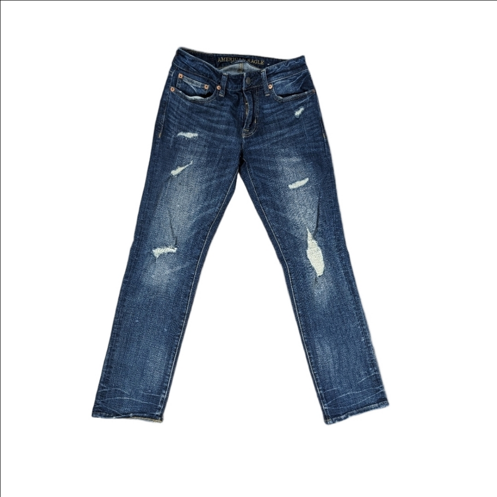 American Eagle Jeans Slim Straight Blue Size 28